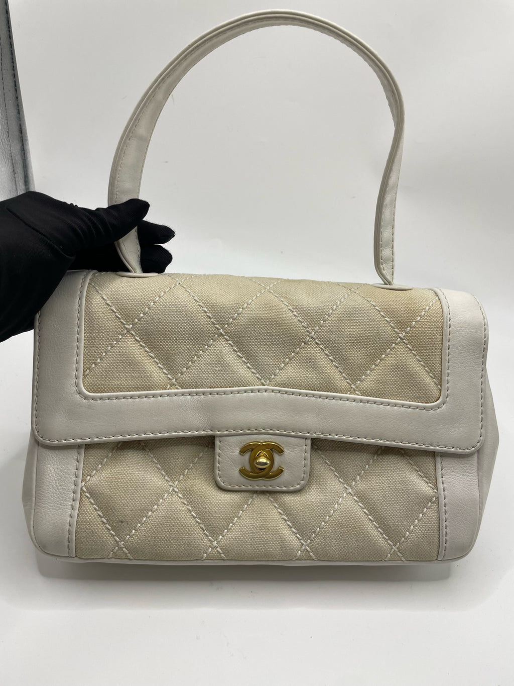 Chanel Linen White