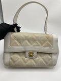 Chanel Linen White