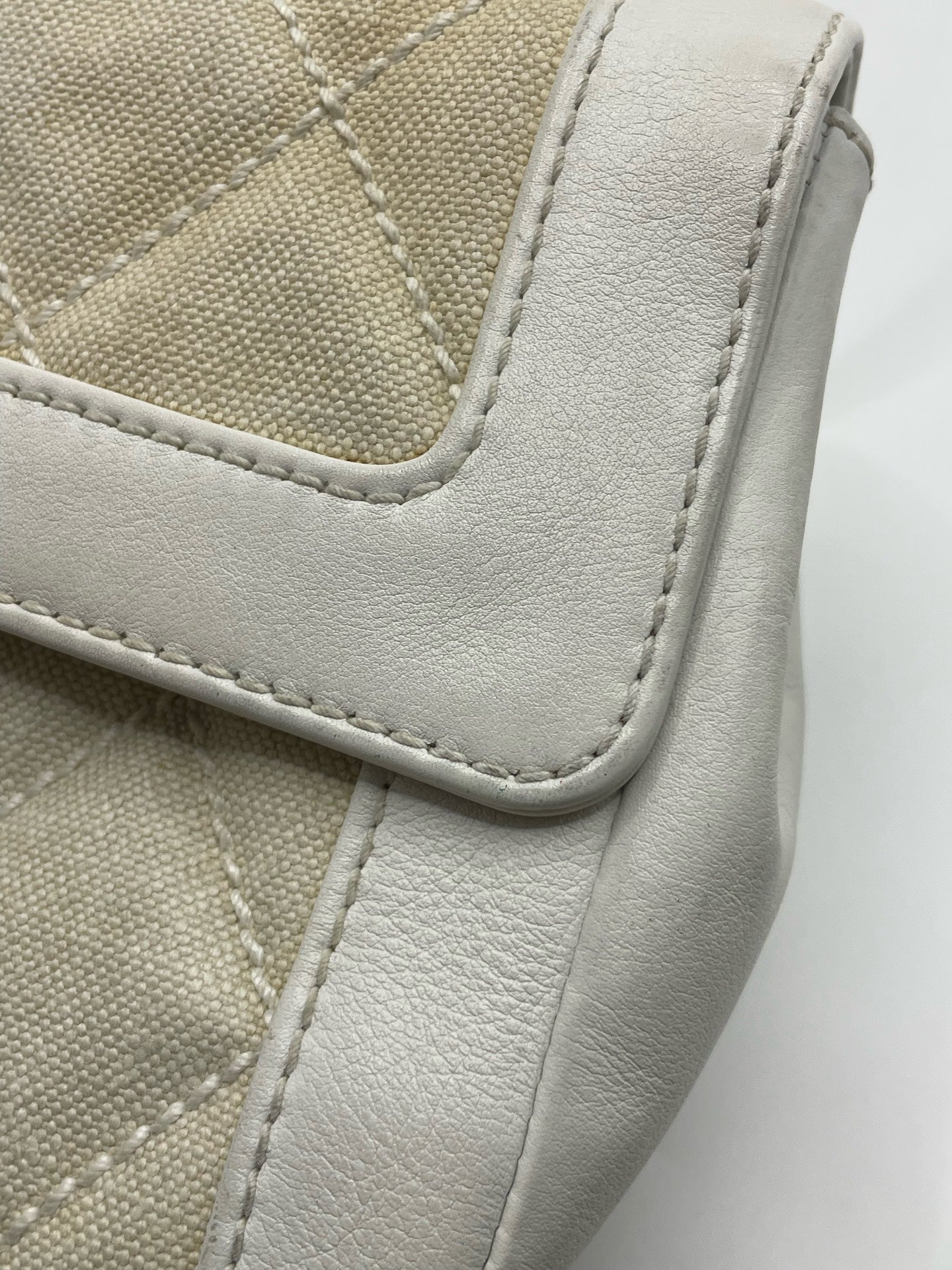 Chanel Linen White