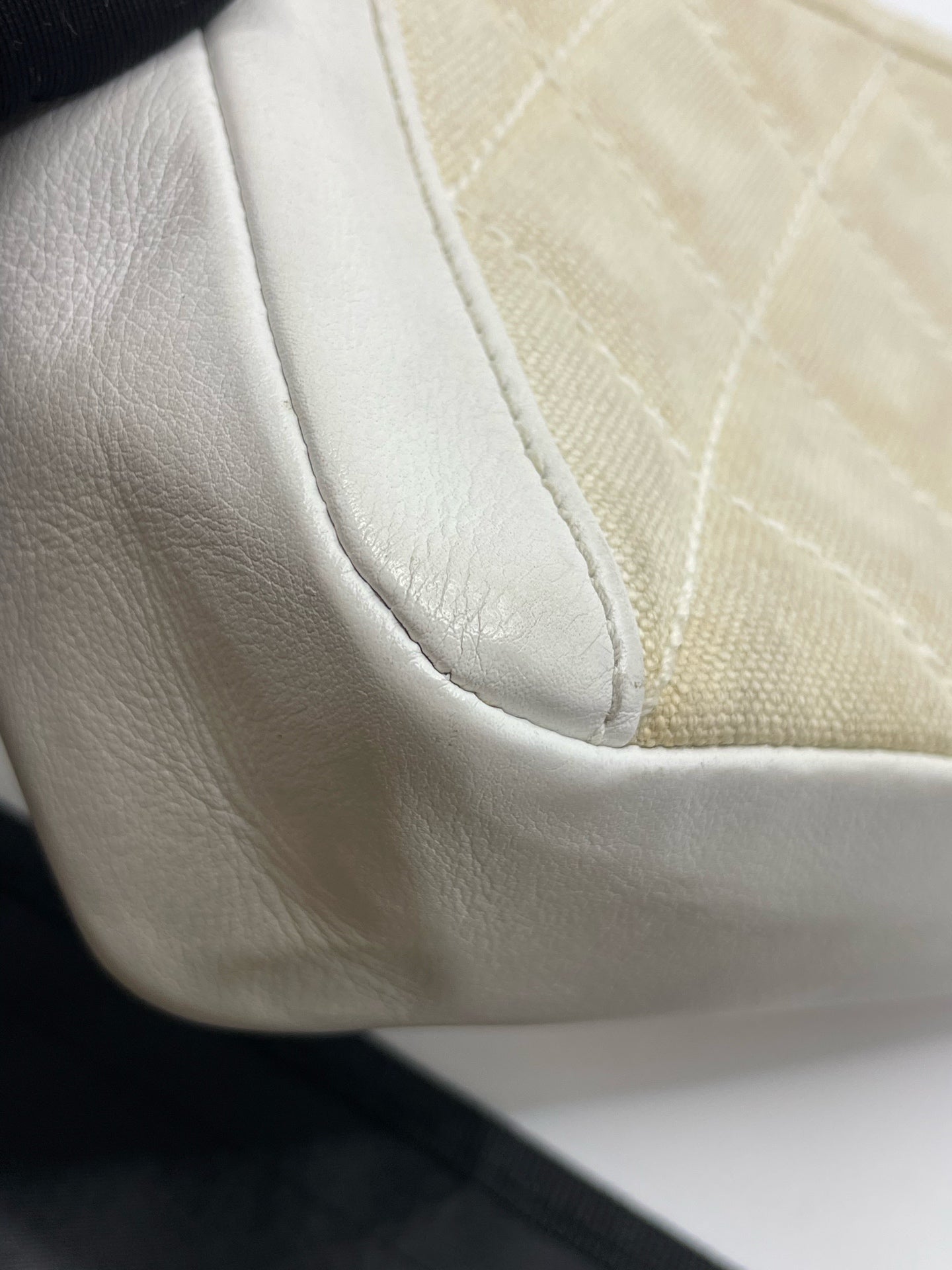 Chanel Linen White