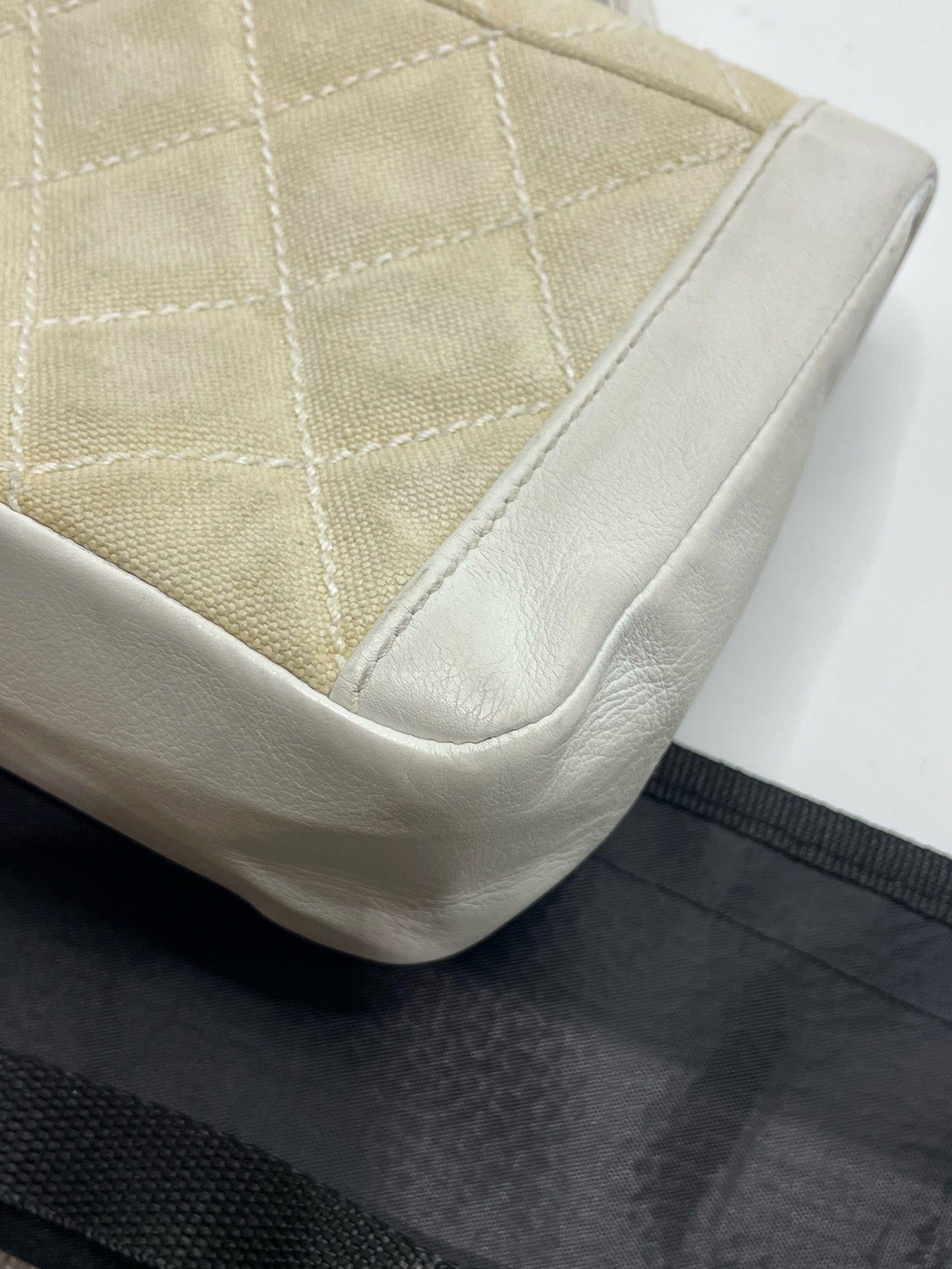 Chanel Linen White