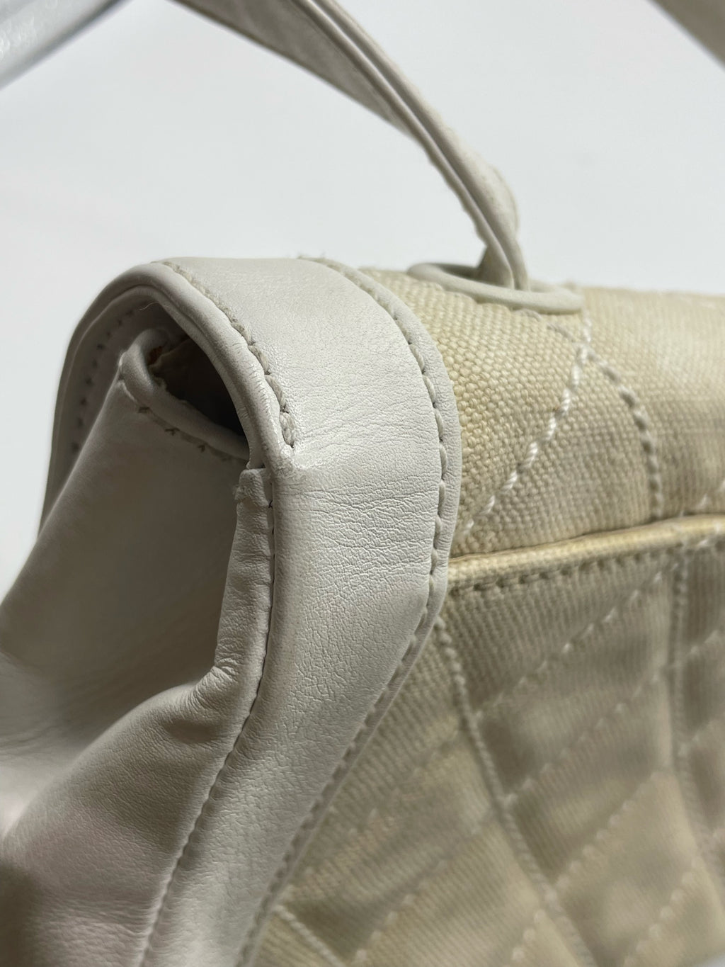 Chanel Linen White