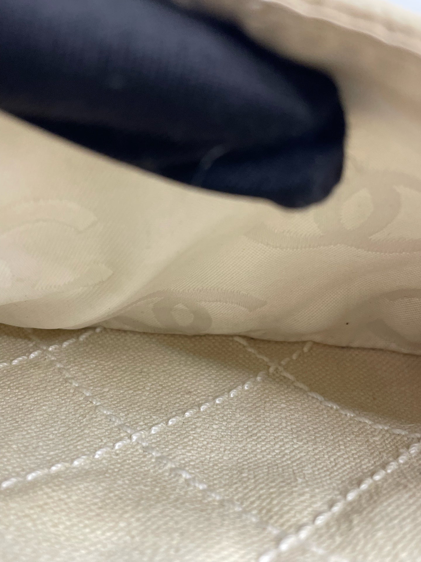 Chanel Linen White