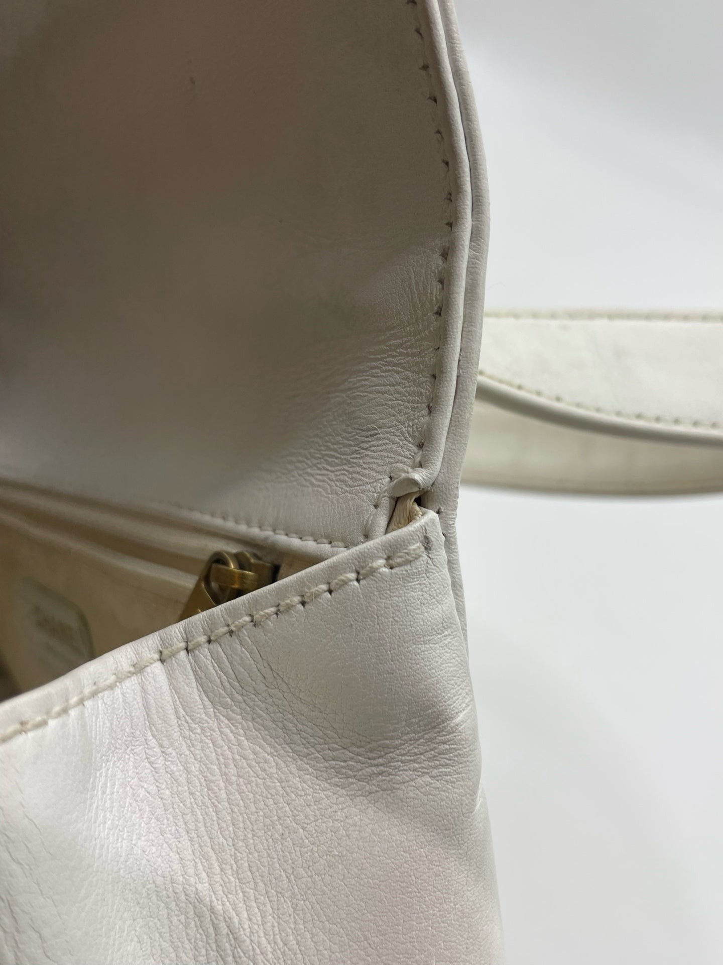 Chanel Linen White