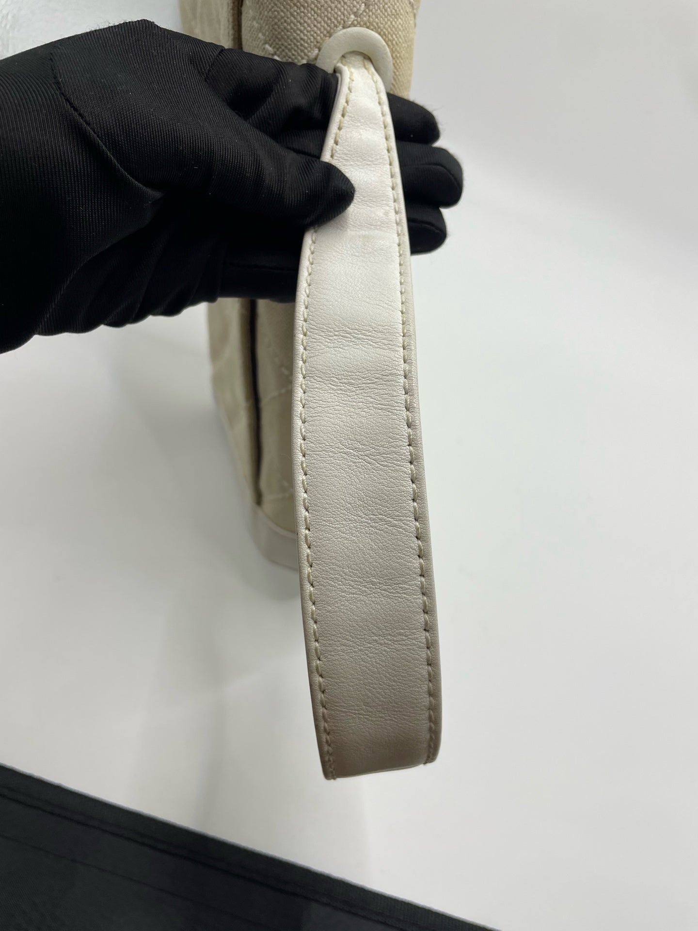 Chanel Linen White