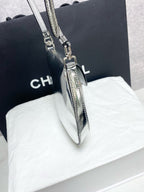 Prada Leather Silver Crossbody