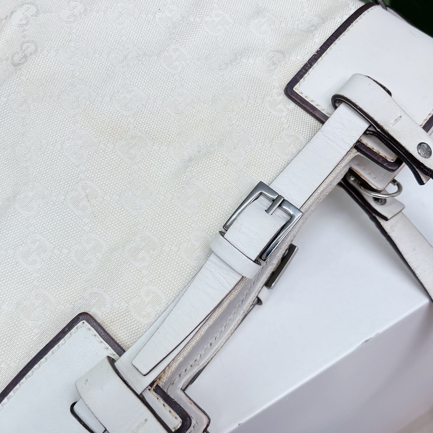 Gucci White Tote