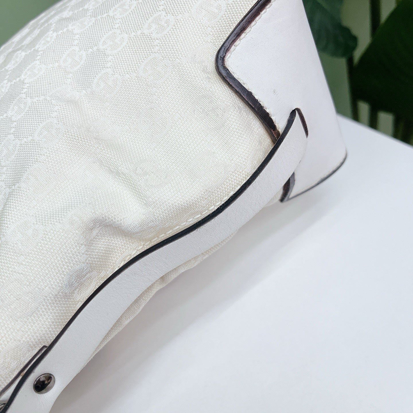 Gucci White Tote