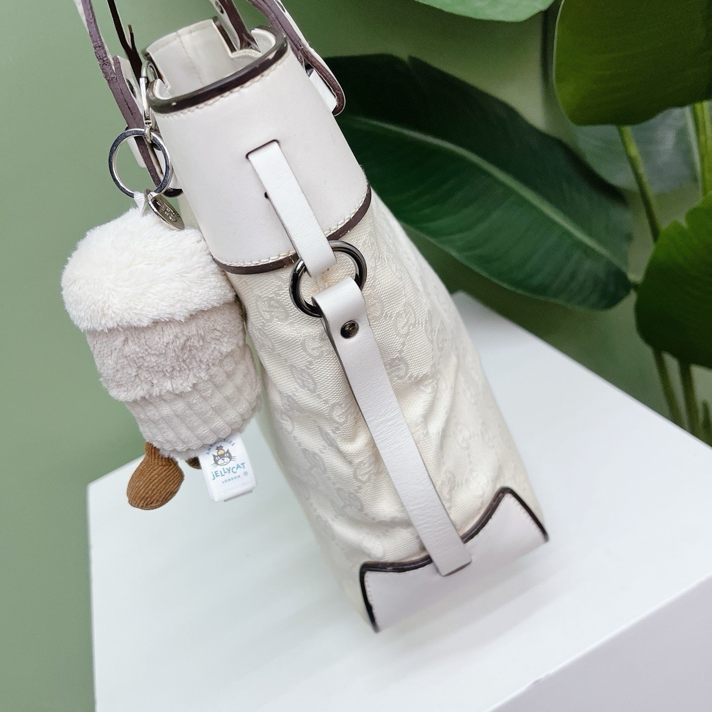 Gucci White Tote