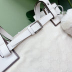 Gucci White Tote