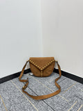 Saint laurent Alcantara Saddle Bag