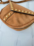 Saint laurent Alcantara Saddle Bag