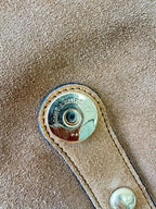Saint laurent Alcantara Saddle Bag