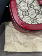Gucci Red Saddle Bag