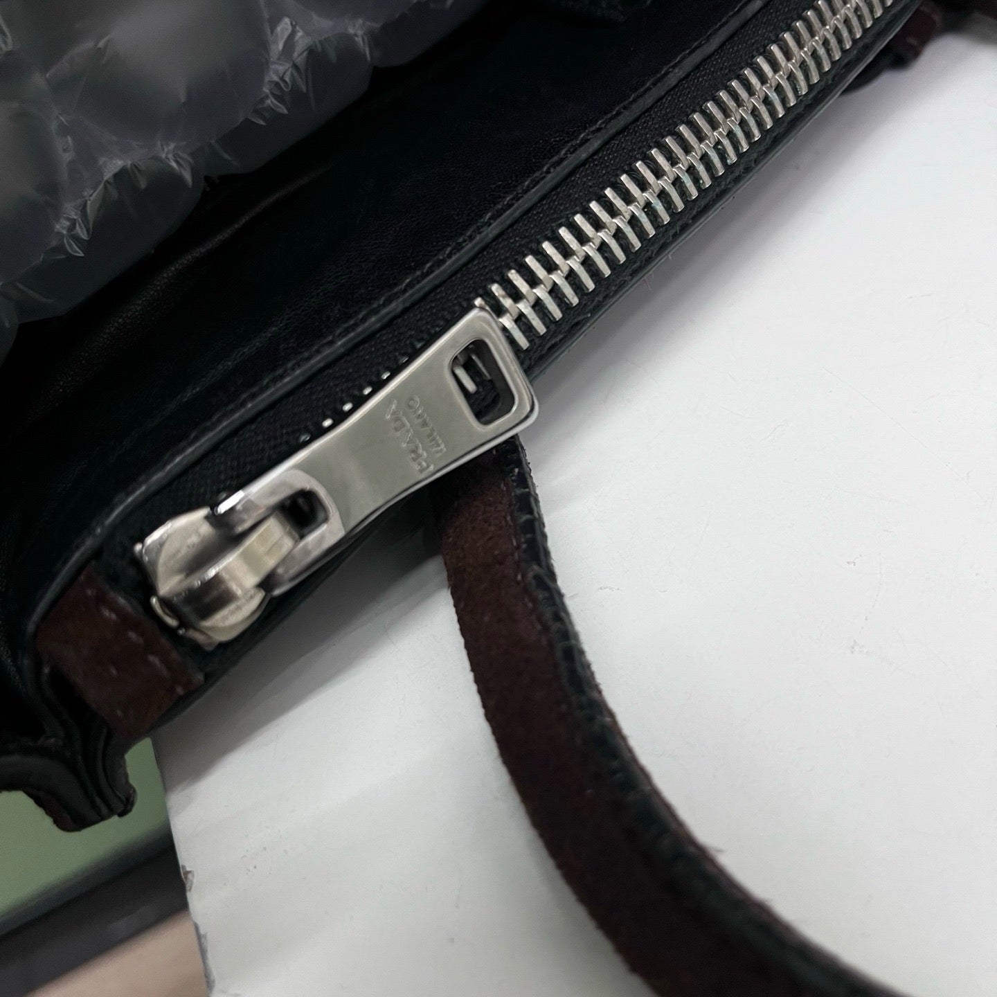 Prada Alcantara Tote