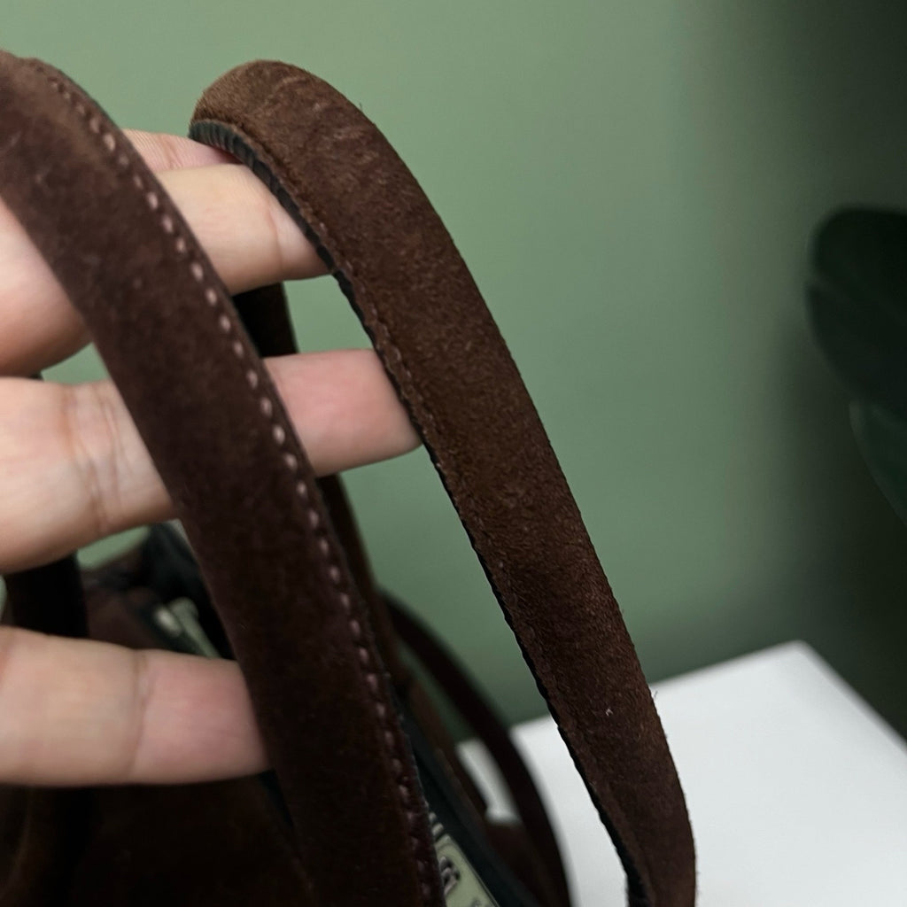 Prada Alcantara Tote