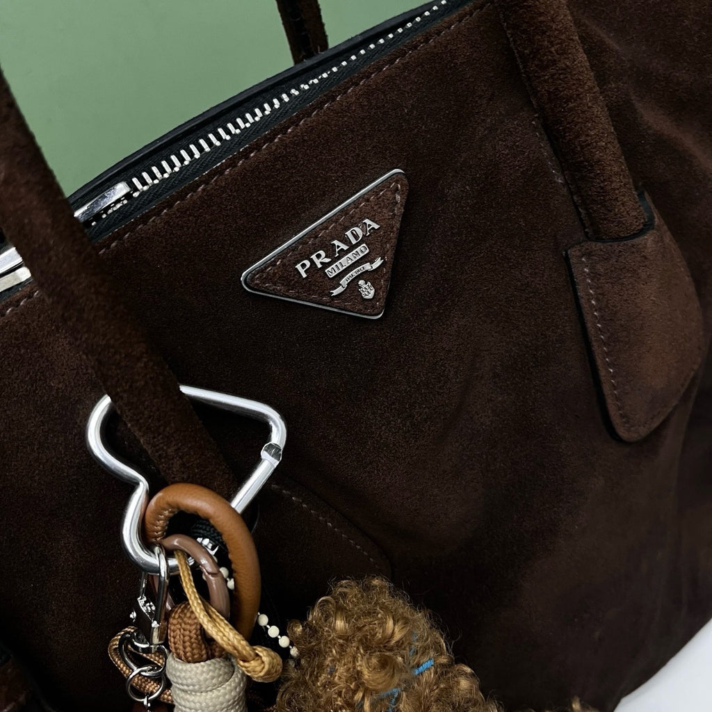 Prada Alcantara Tote