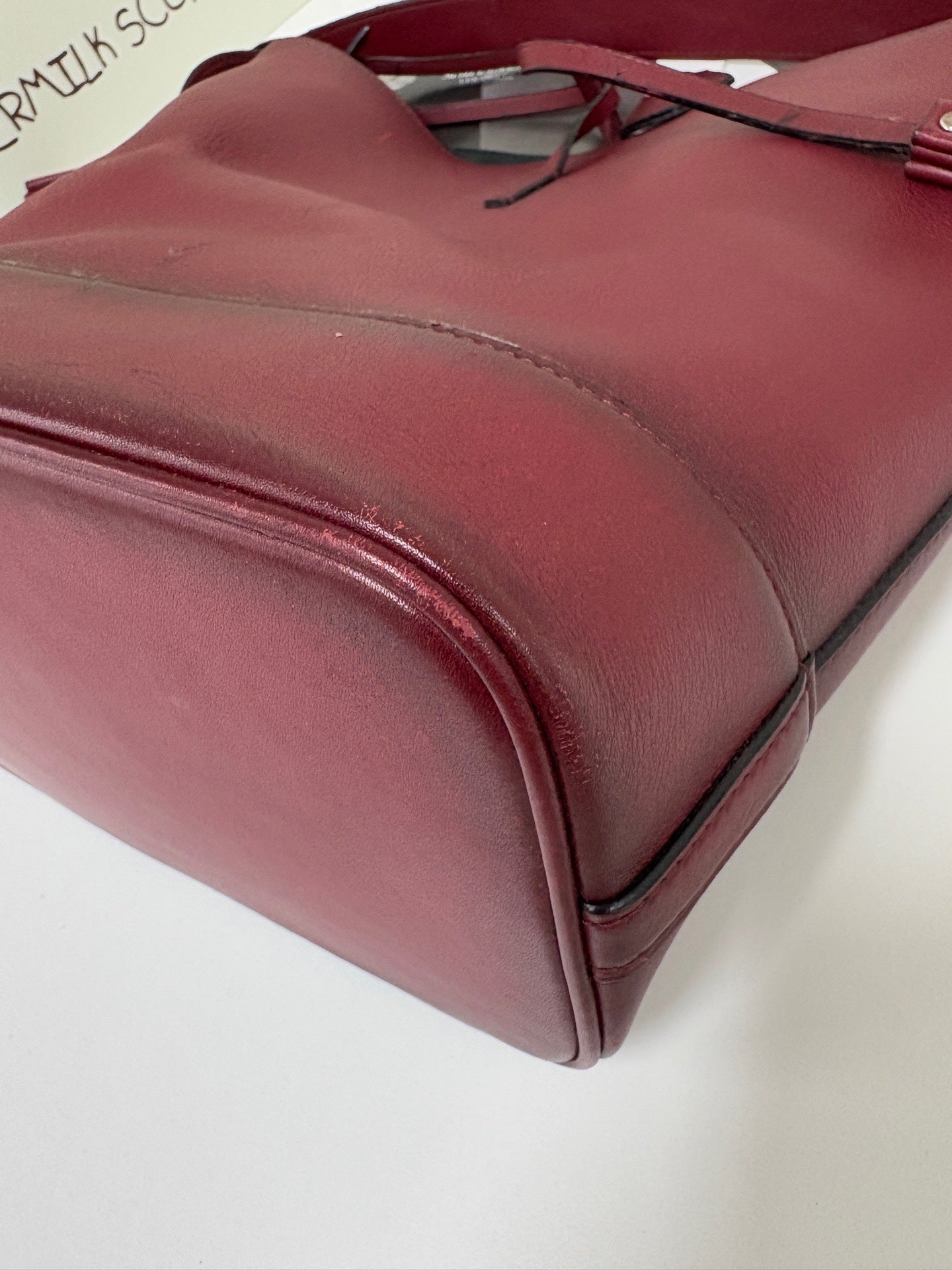 Louis Vuitton Red Bucket & Drawstring Bag