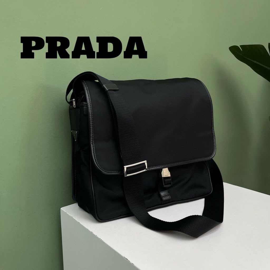 Prada Black Messenger Bag