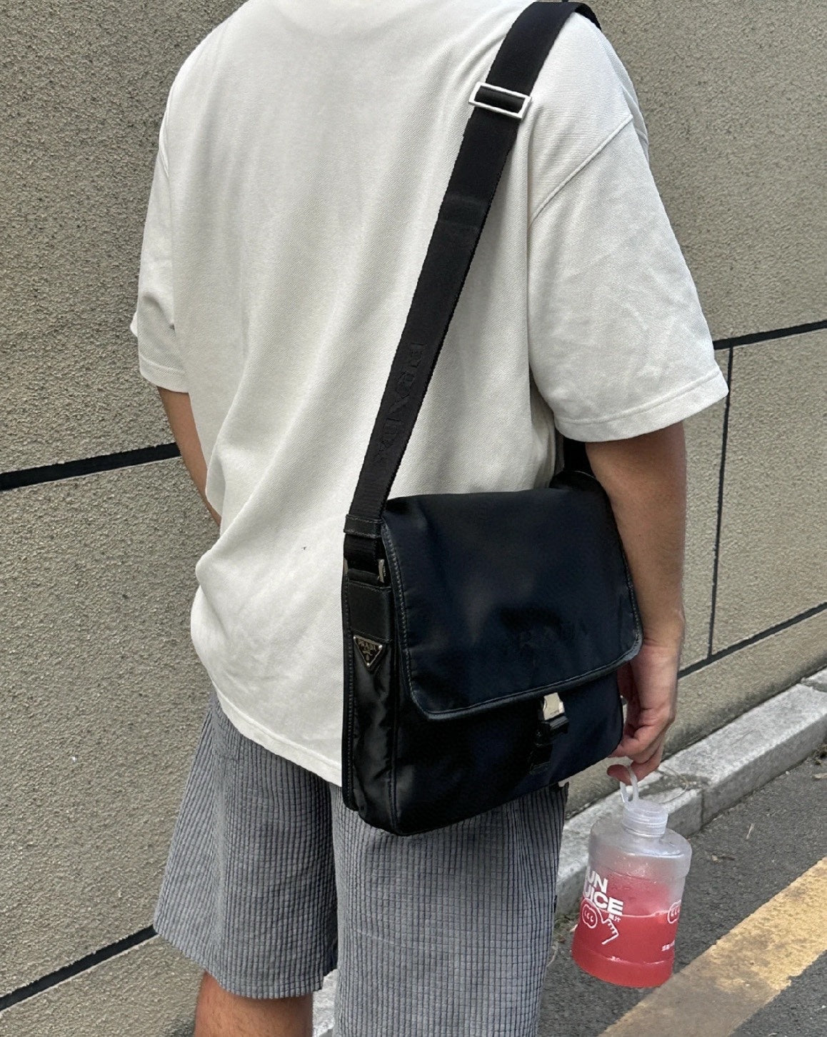Prada Black Messenger Bag