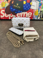 Valentino White Shoulder Bag