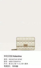 Valentino White Shoulder Bag