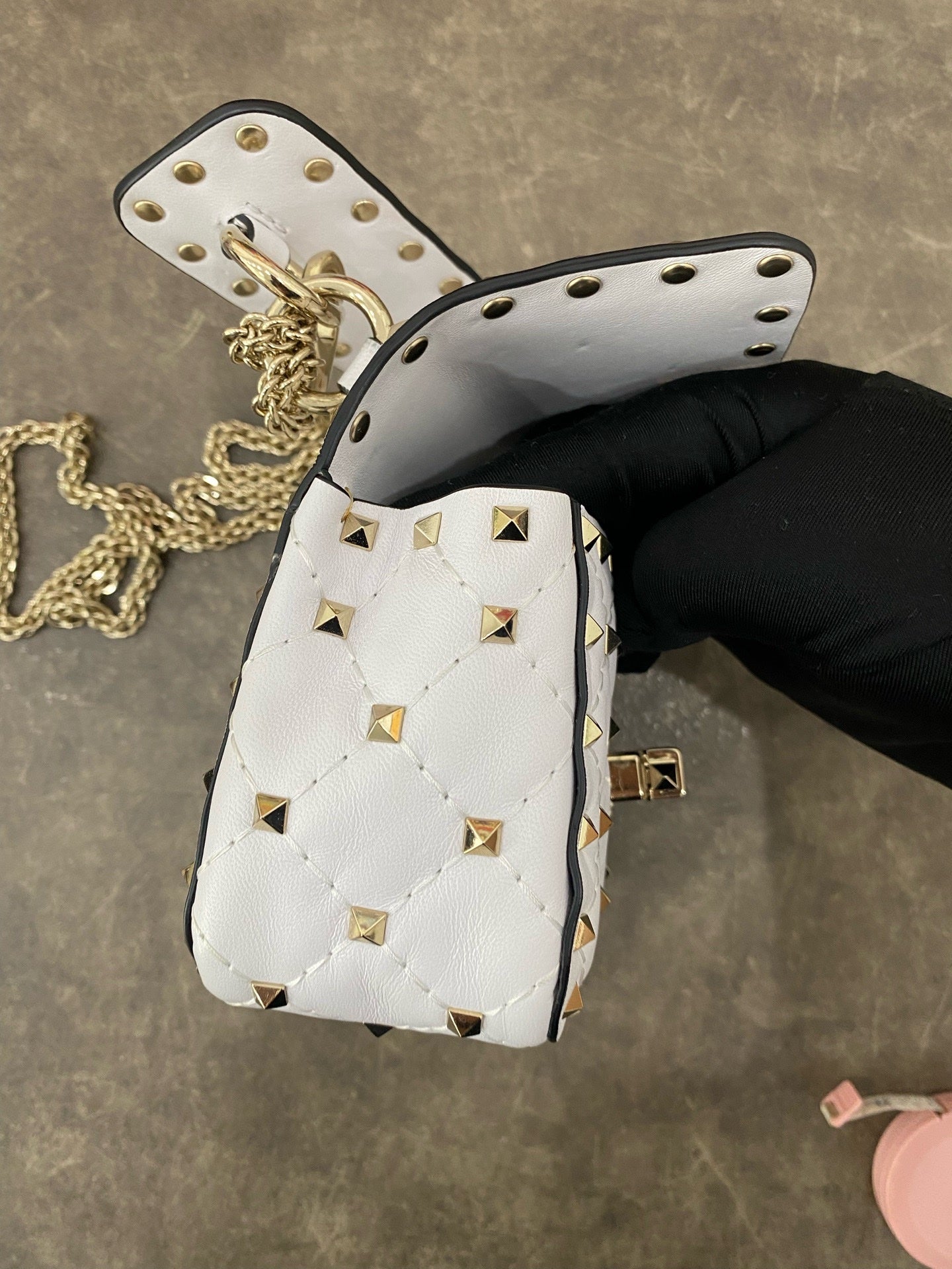 Valentino White Shoulder Bag
