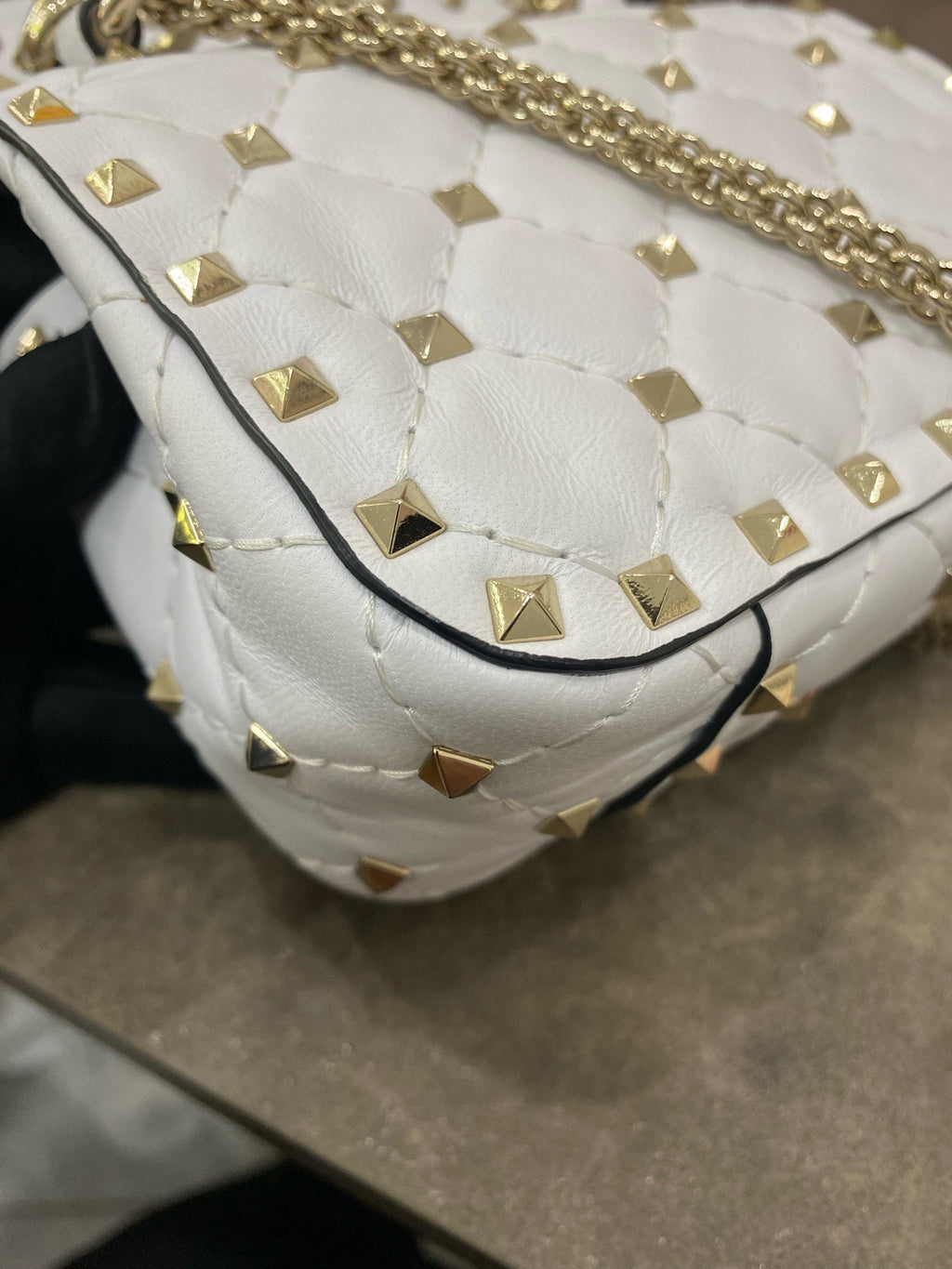 Valentino White Shoulder Bag