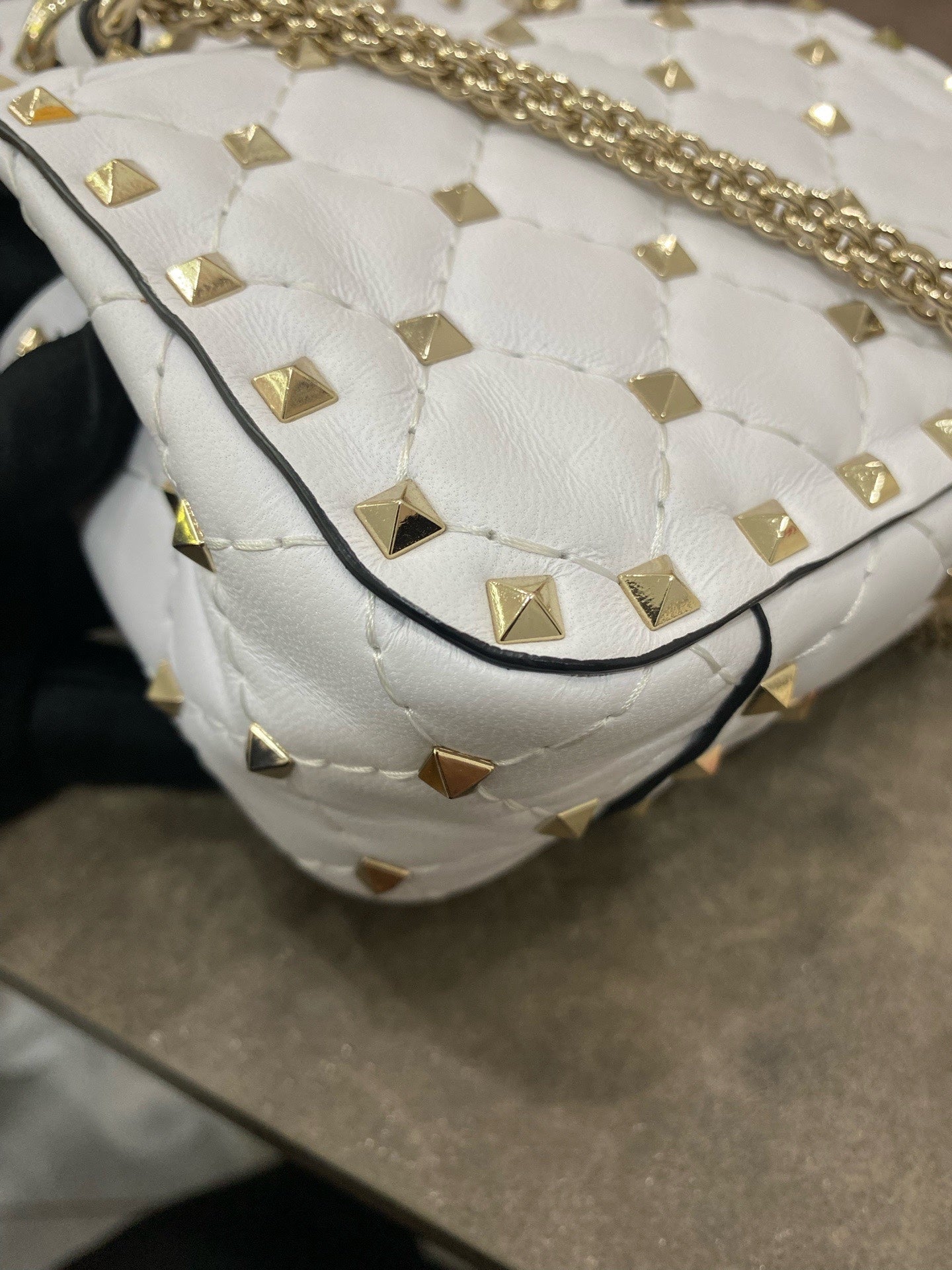 Valentino White Shoulder Bag