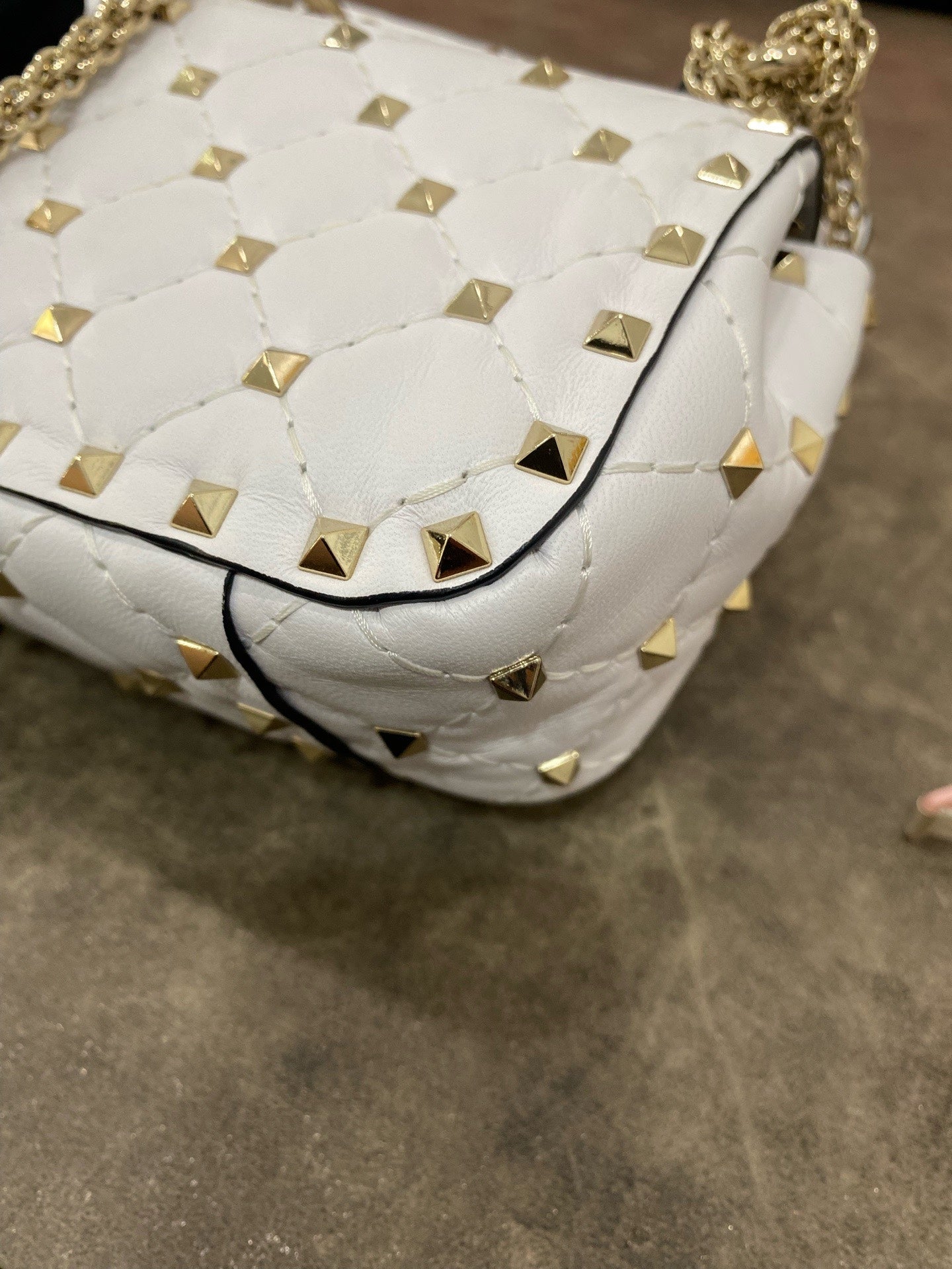 Valentino White Shoulder Bag