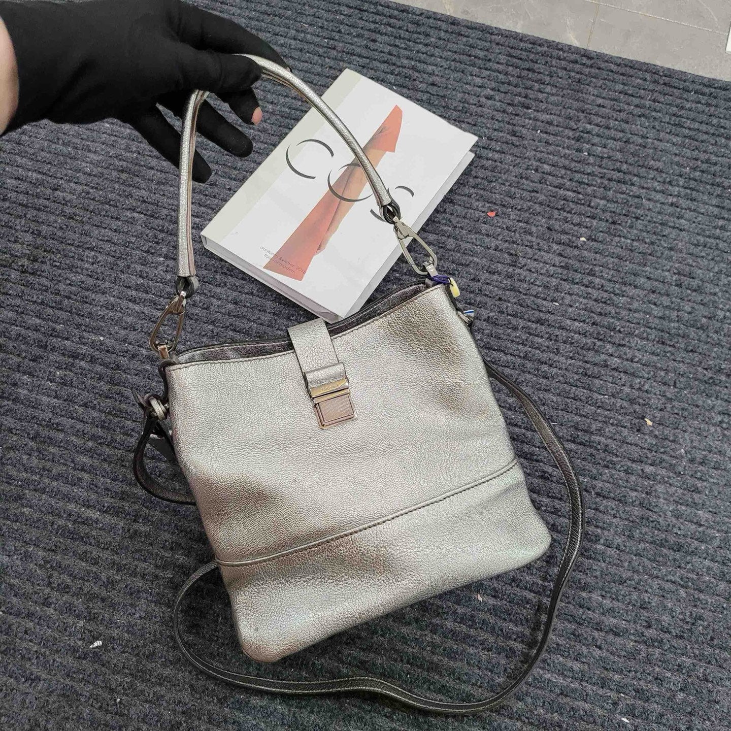 Miu Miu Silver Crossbody