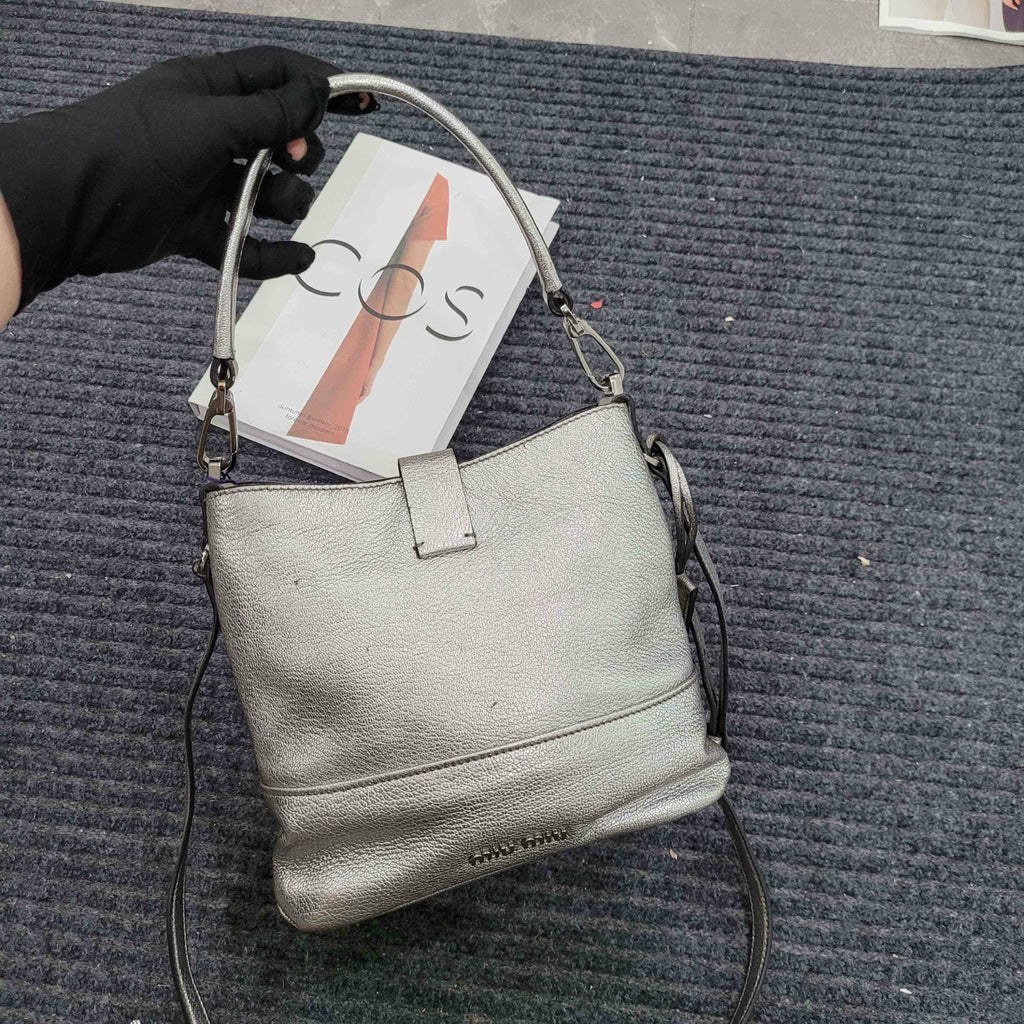 Miu Miu Silver Crossbody