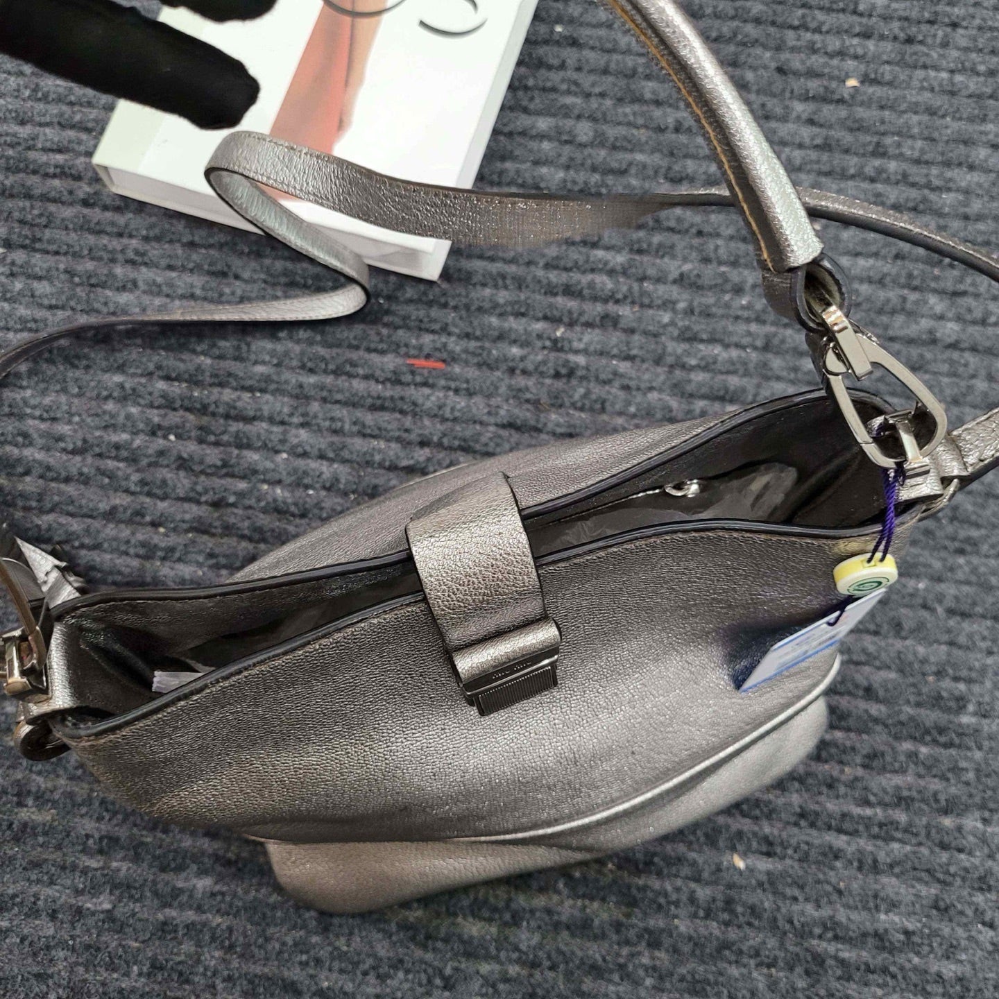 Miu Miu Silver Crossbody