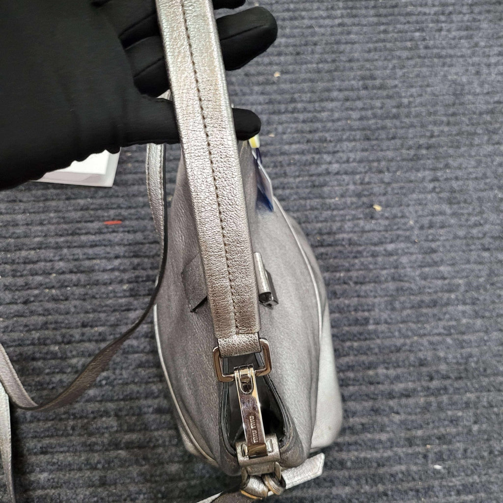 Miu Miu Silver Crossbody