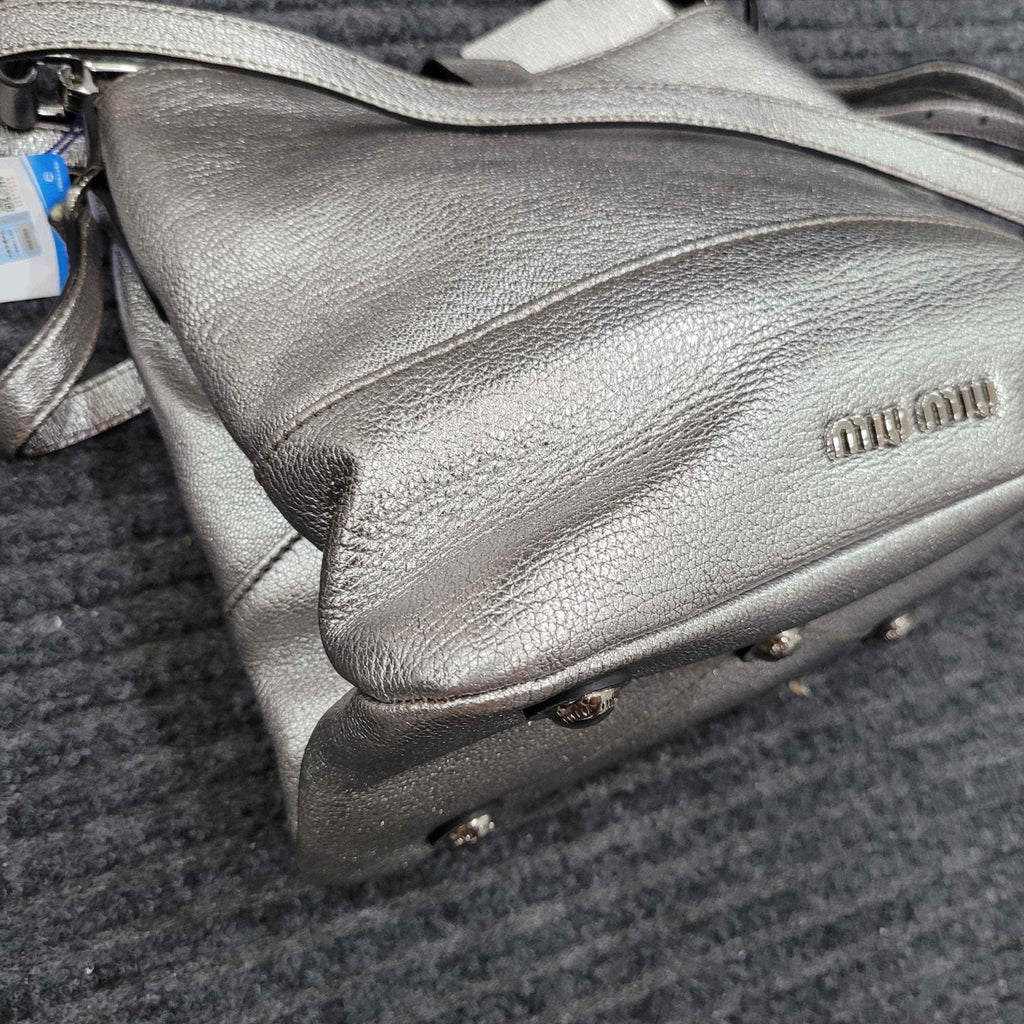 Miu Miu Silver Crossbody