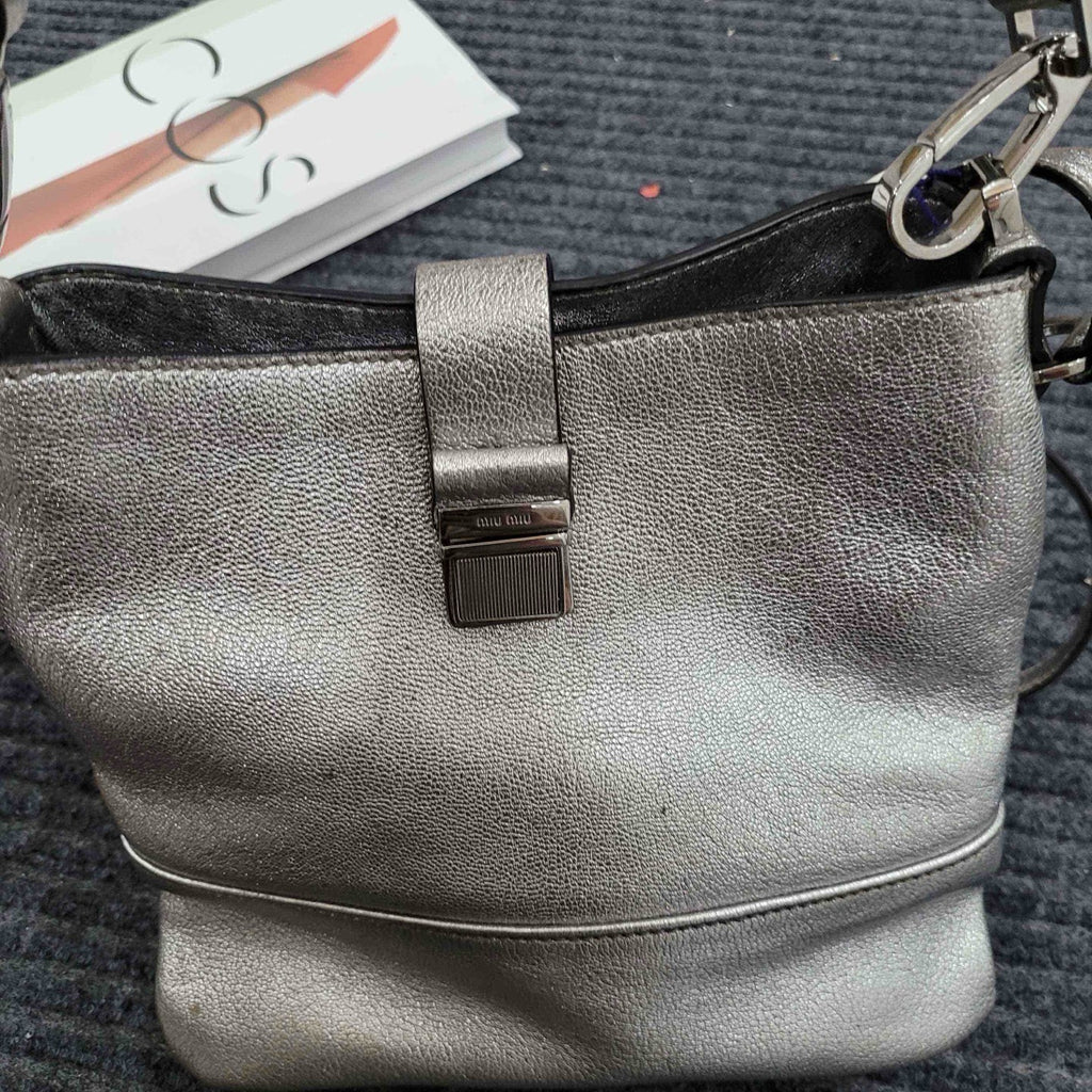 Miu Miu Silver Crossbody