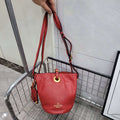 Valentino Red Bucket & Drawstring Bag
