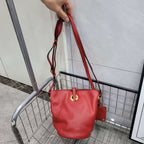 Valentino Red Bucket & Drawstring Bag