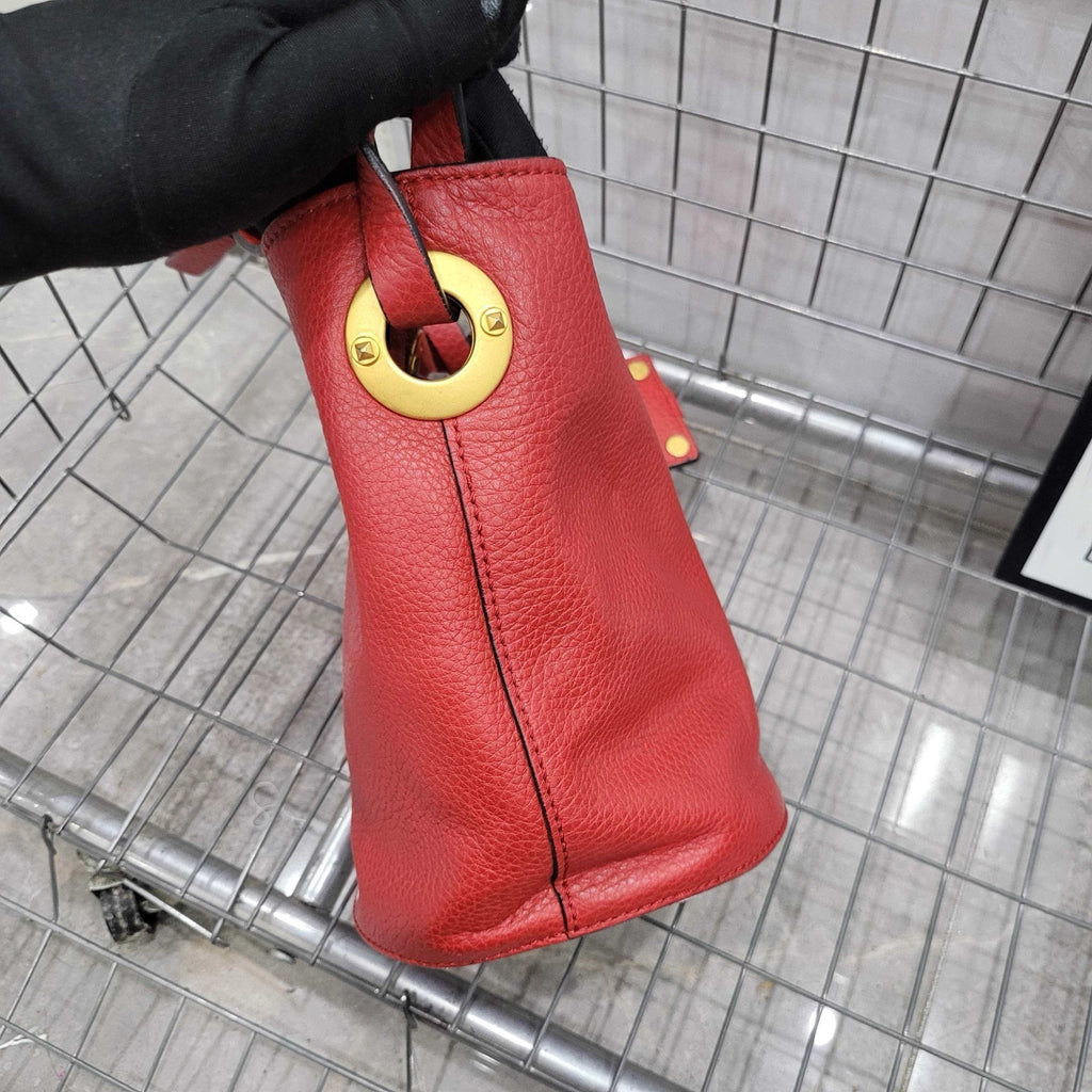 Valentino Red Bucket & Drawstring Bag