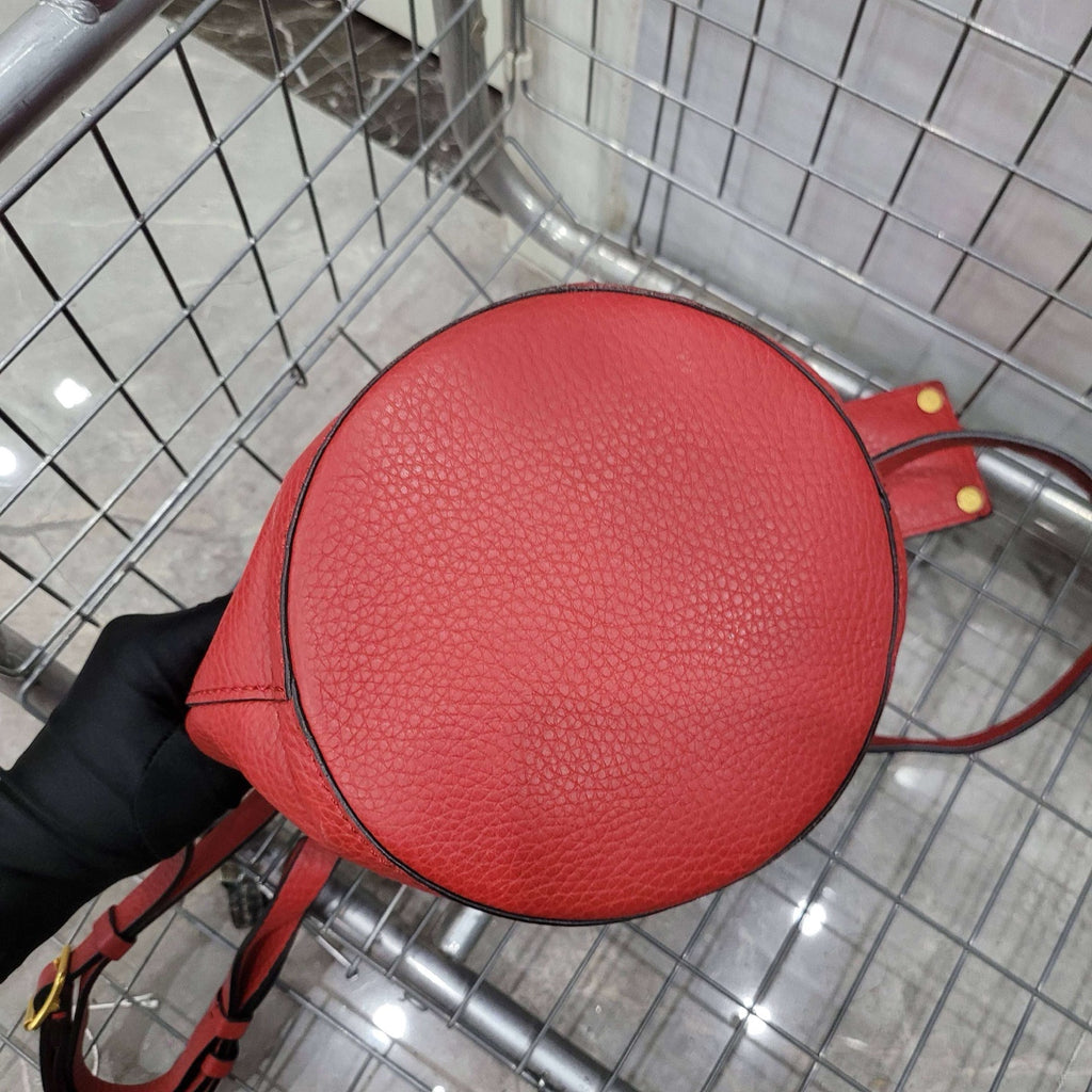 Valentino Red Bucket & Drawstring Bag