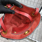 Valentino Red Bucket & Drawstring Bag