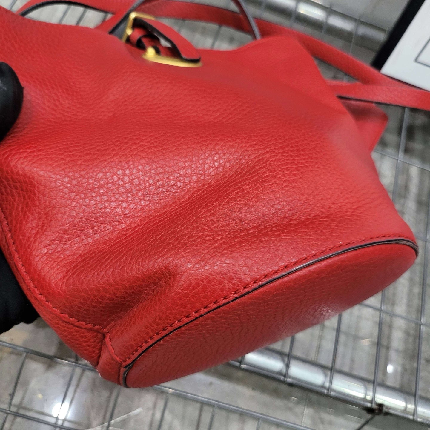 Valentino Red Bucket & Drawstring Bag