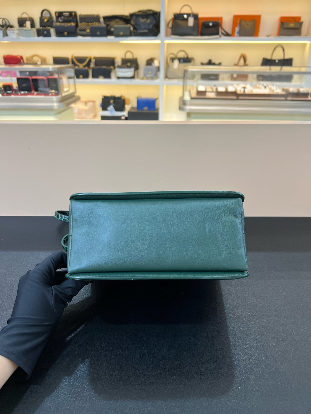 Balenciaga Green Crossbody