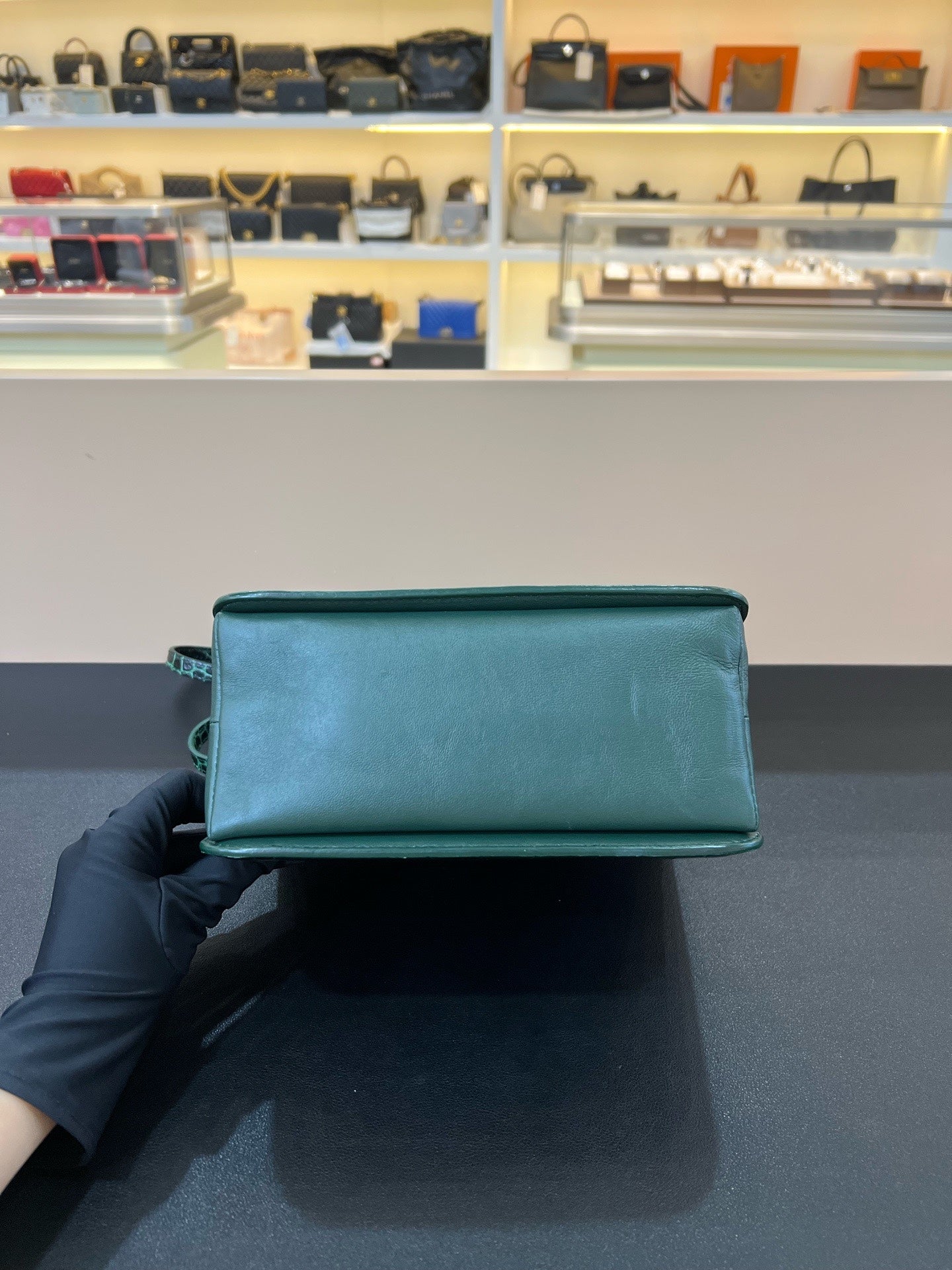 Balenciaga Green Crossbody