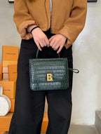 Balenciaga Green Crossbody
