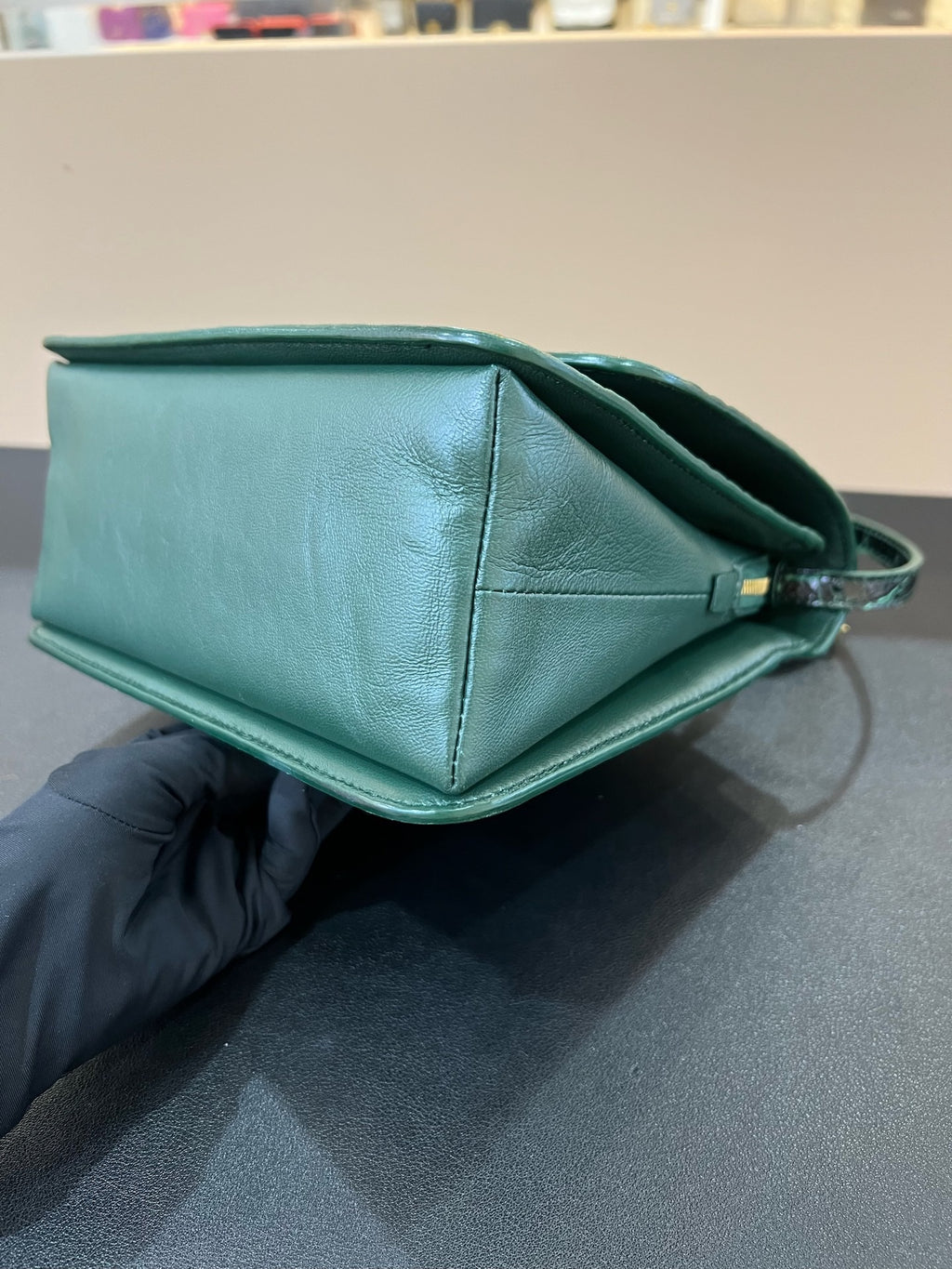 Balenciaga Green Crossbody