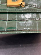 Balenciaga Green Crossbody
