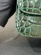 Balenciaga Green Crossbody