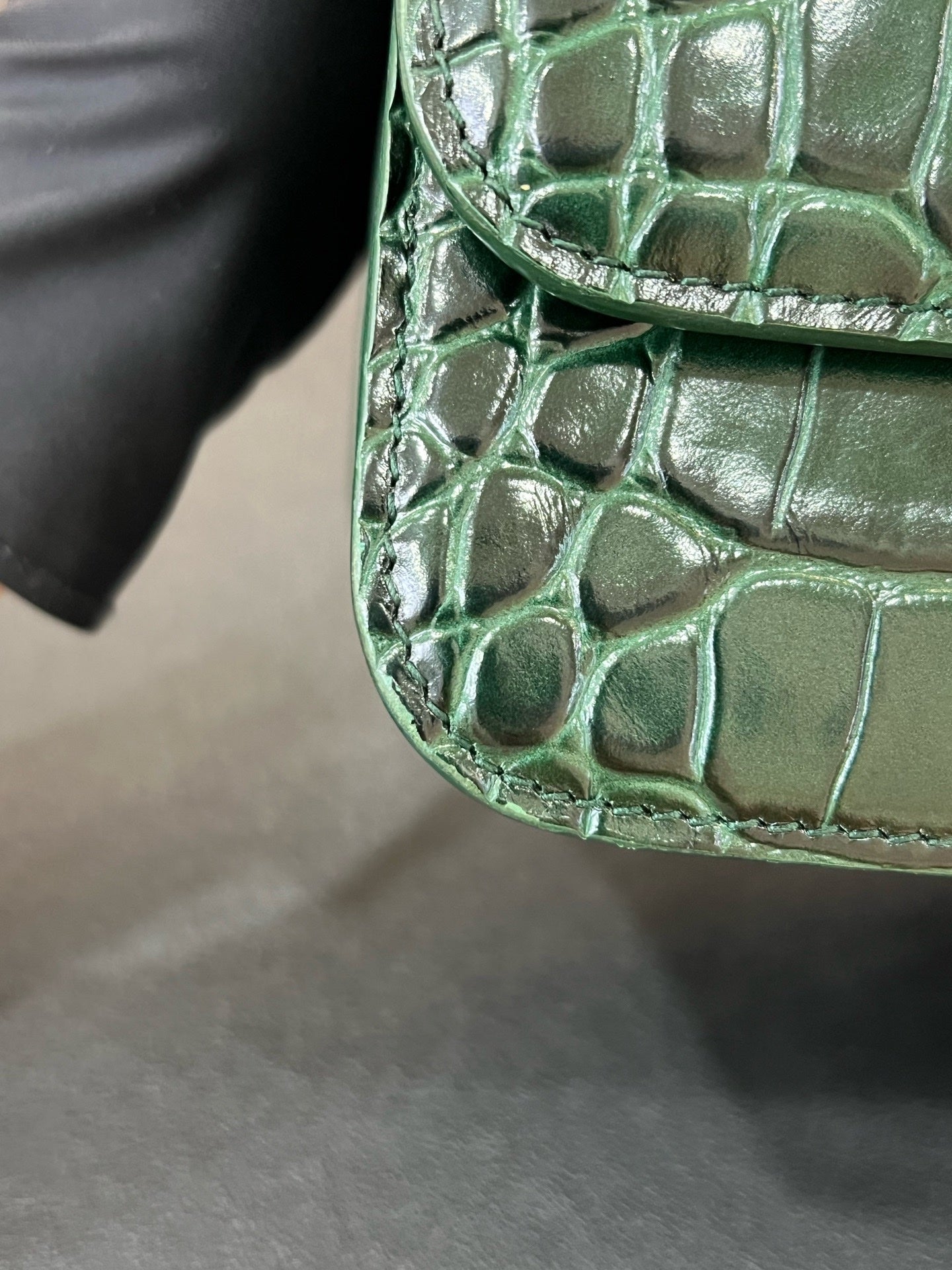Balenciaga Green Crossbody