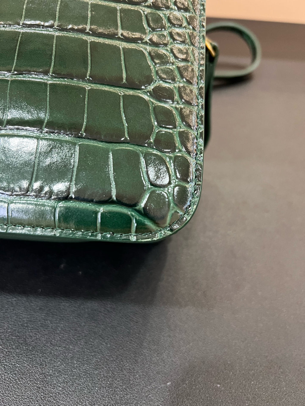Balenciaga Green Crossbody